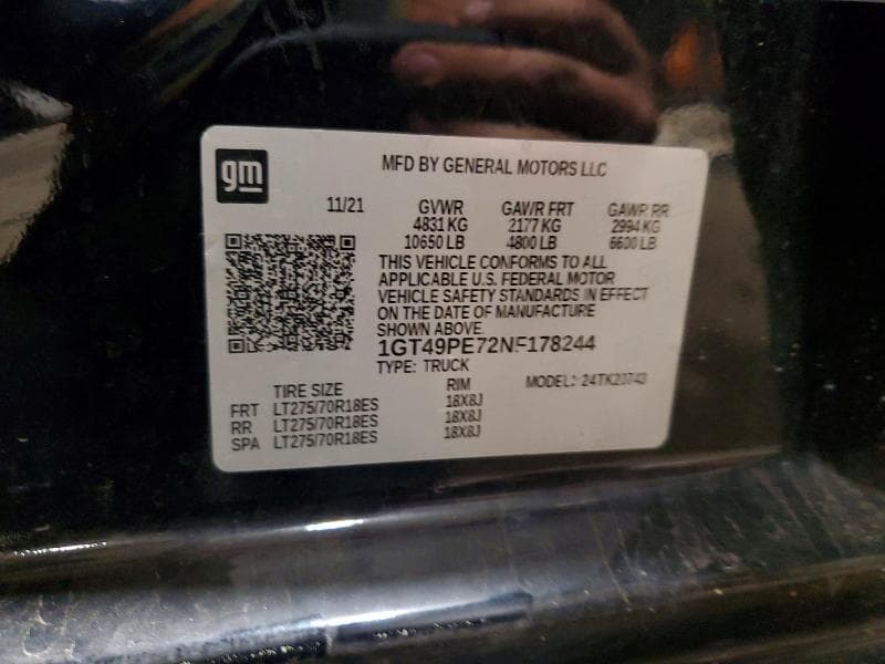 2022 GMC SIERRA K2500 AT4 13