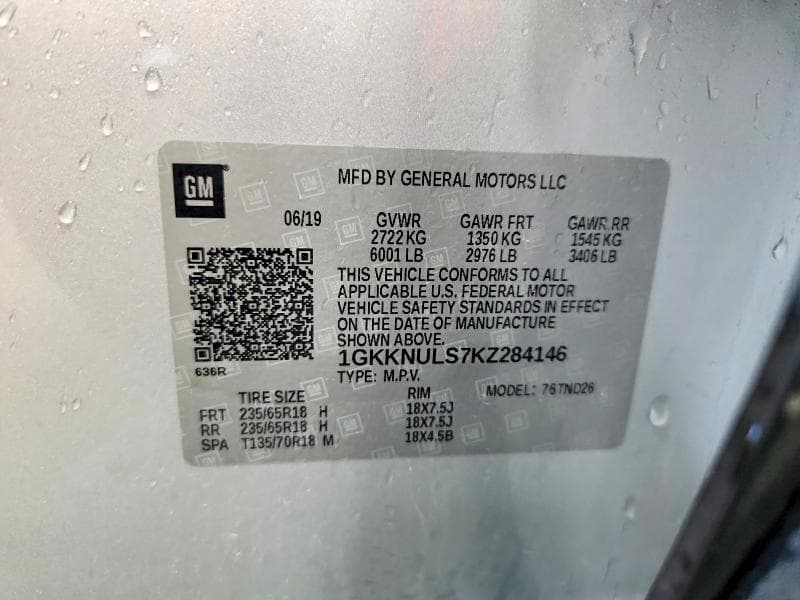 2019 GMC ACADIA SLT-1 13