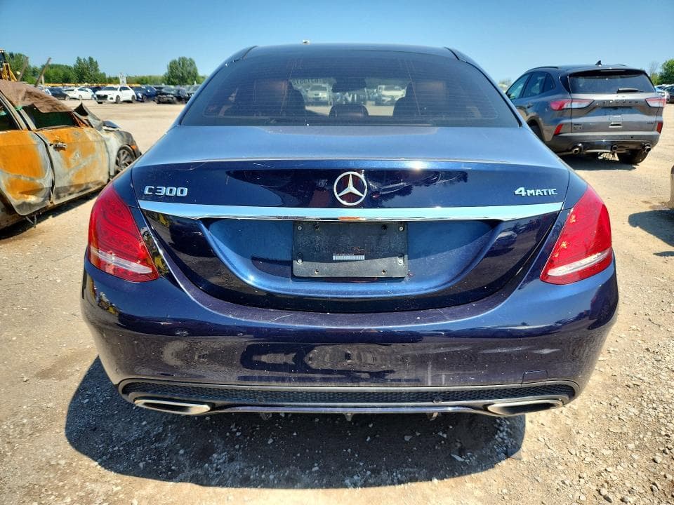 2017 MERCEDES-BENZ C 300 4MATIC 300 4MATIC 6