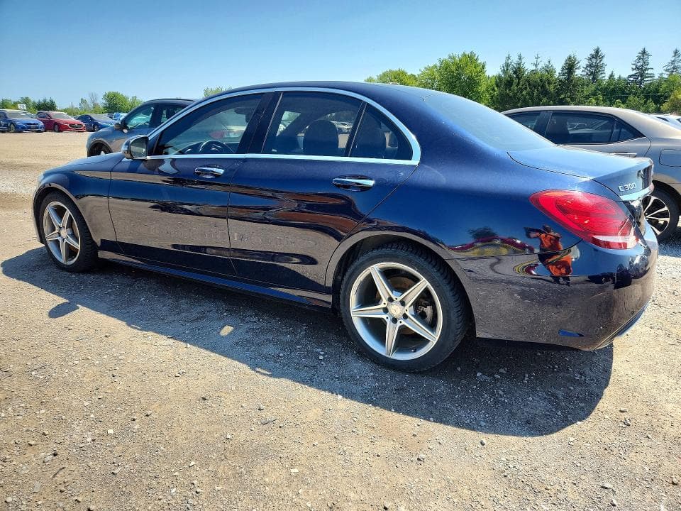 2017 MERCEDES-BENZ C 300 4MATIC 300 4MATIC 2