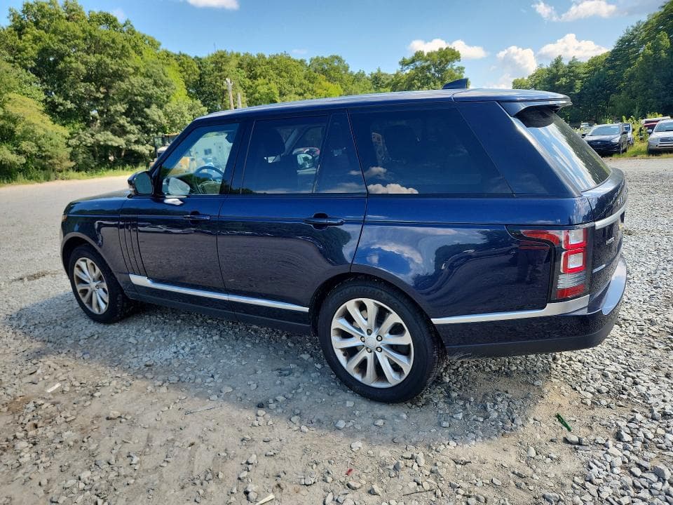 2017 LAND ROVER RANGE ROVER HSE 2