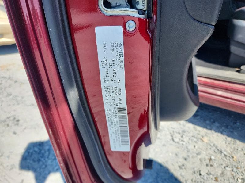 2019 DODGE GRAND CARAVAN GT 13
