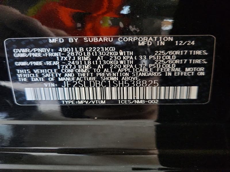 2025 SUBARU FORESTER PREMIUM 12