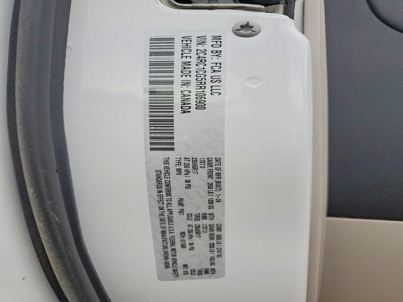 2024 CHRYSLER VOYAGER LX 13