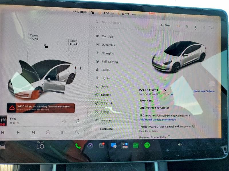 2019 TESLA MODEL 3 9