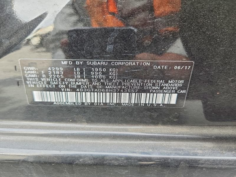 2017 SUBARU IMPREZA PREMIUM PLUS 12