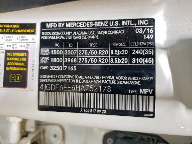 2017 MERCEDES-BENZ GLS 450 4MATIC 13