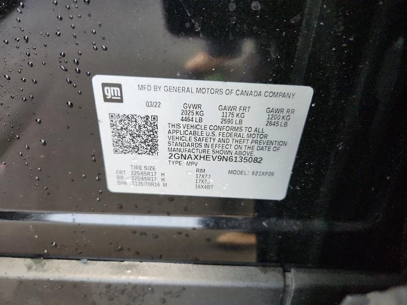 2022 CHEVROLET EQUINOX LS 13