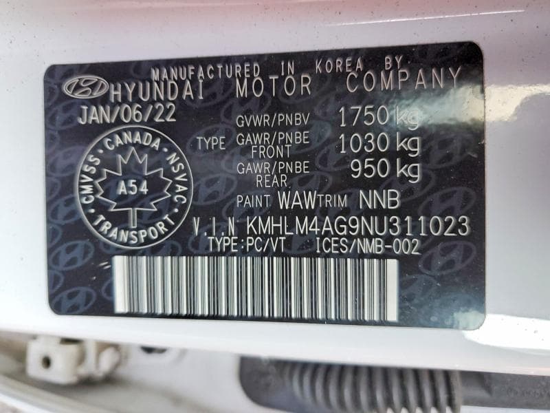 2022 HYUNDAI ELANTRA SEL 12