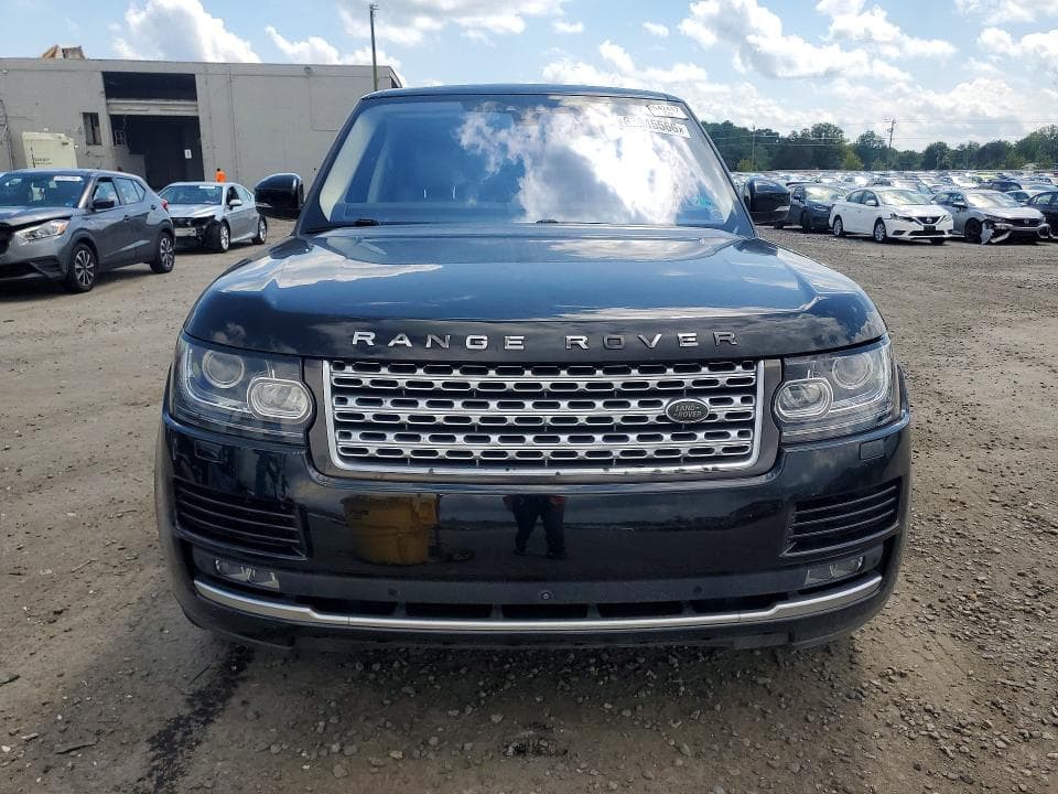 2017 LAND ROVER RANGE ROVER HSE 5