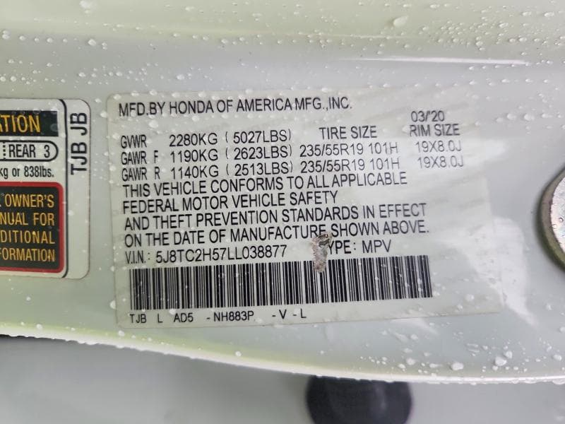 2020 ACURA RDX TECHNOLOGY 13