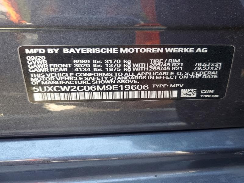 2021 BMW X7 XDRIVE40I 13