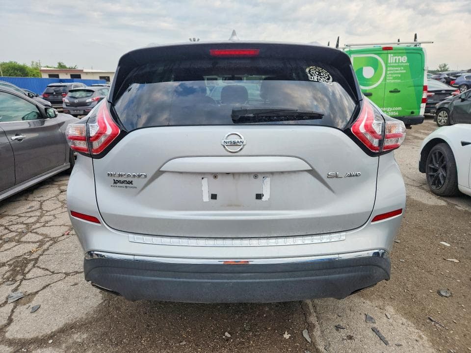 2017 NISSAN MURANO SL 6