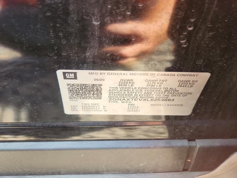 2020 CHEVROLET EQUINOX LT 13