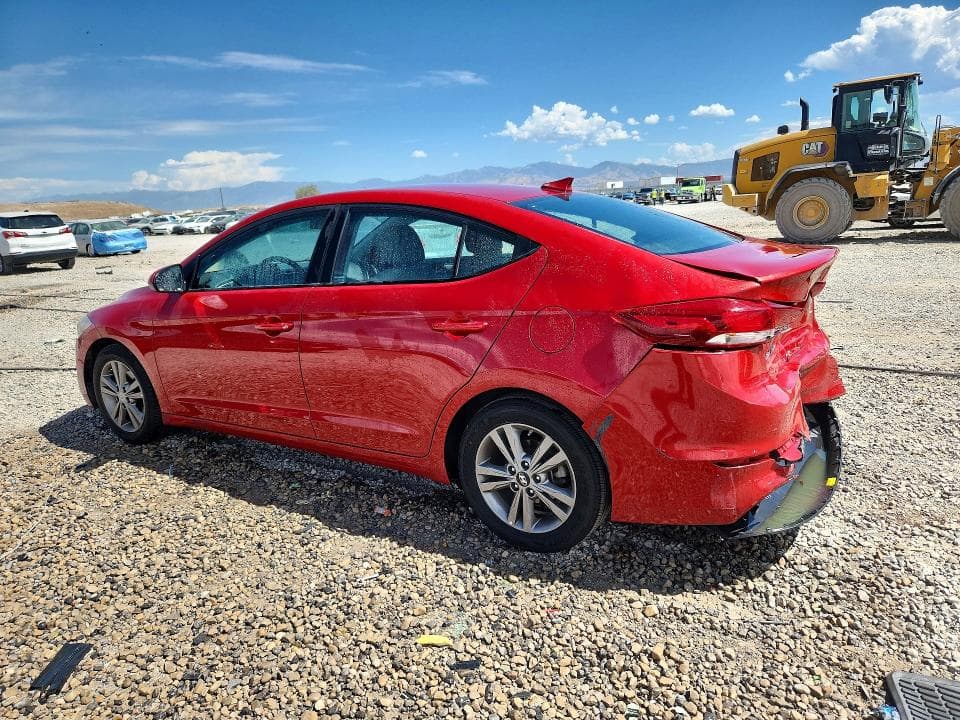 2018 HYUNDAI ELANTRA SEL 2