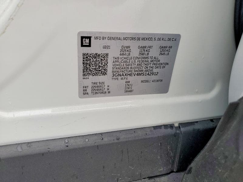 2021 CHEVROLET EQUINOX LS 12