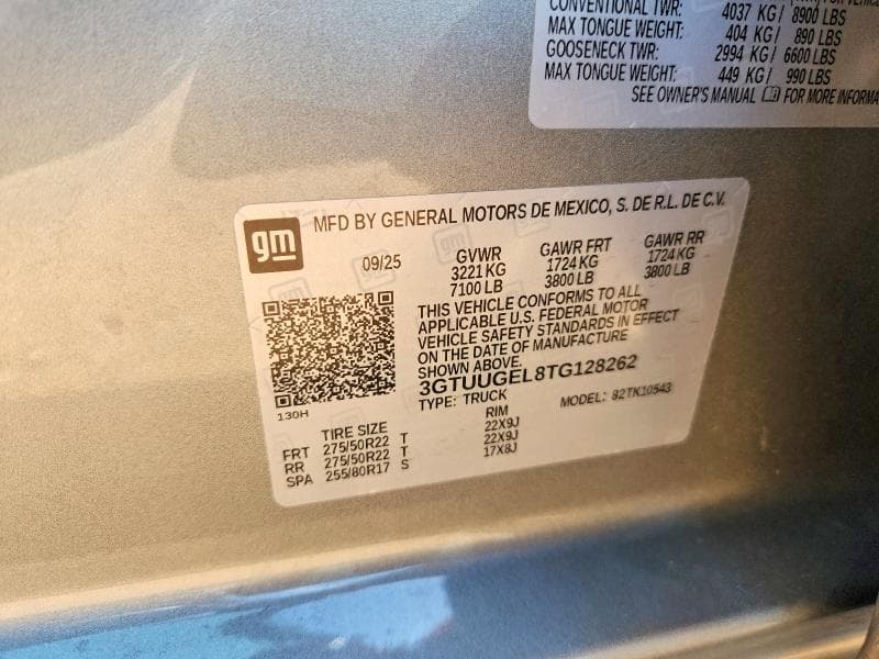 2026 GMC SIERRA K1500 DENALI 12