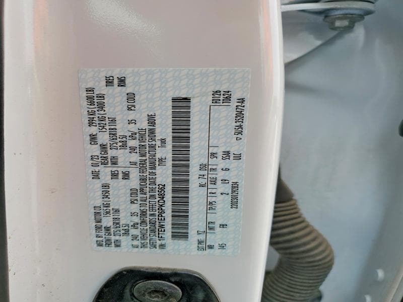 2023 FORD F150 SUPERCREW 12