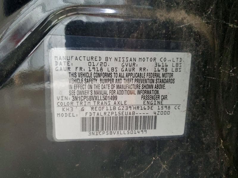2020 NISSAN KICKS S 13
