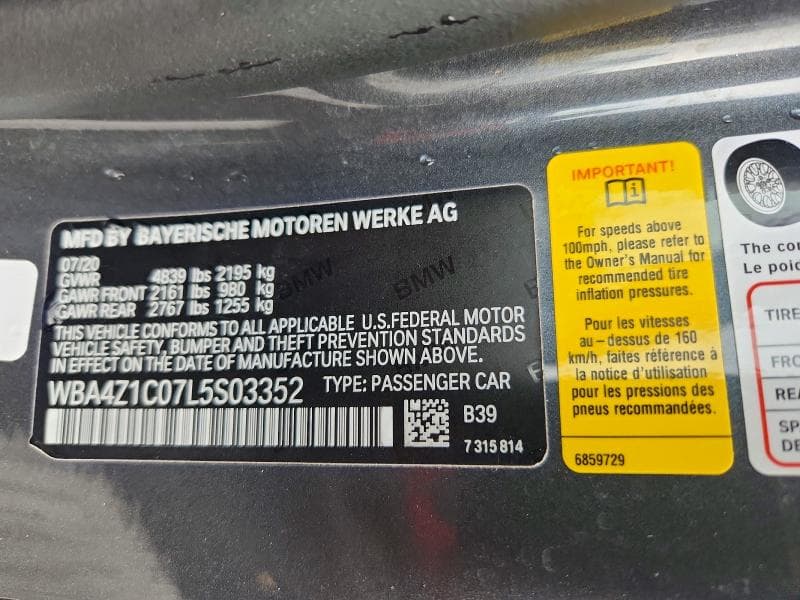 2020 BMW 430I 12