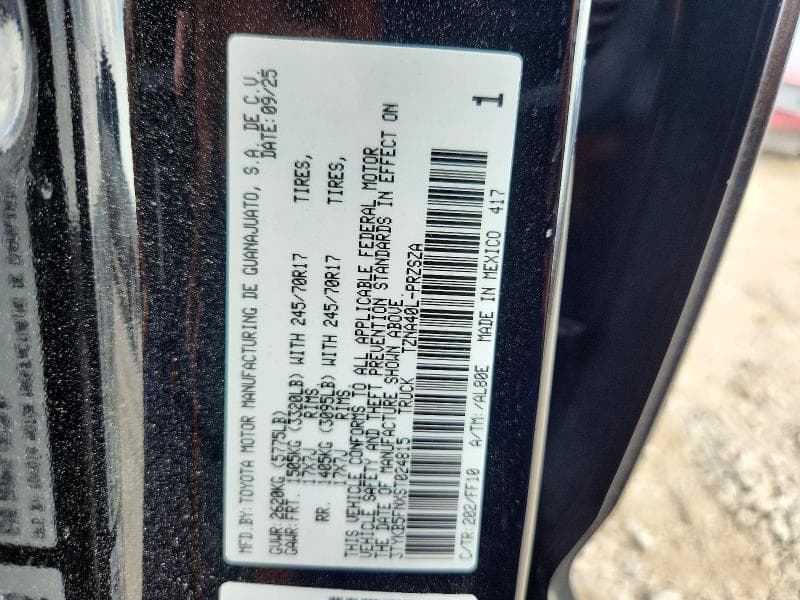2025 TOYOTA TACOMA SR5 12