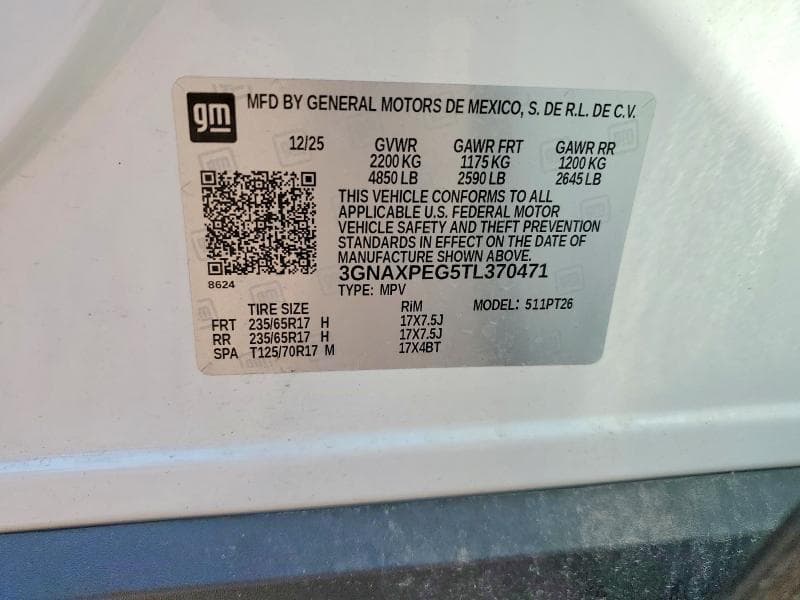 2026 CHEVROLET EQUINOX LT 13