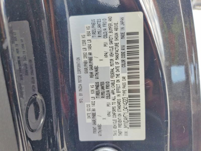 2020 MAZDA MX-5 MIATA GRAND TOURING 12