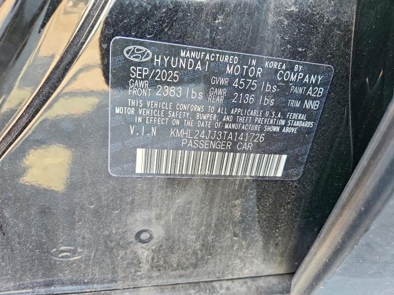 2026 HYUNDAI SONATA HYBRID BLUE 12