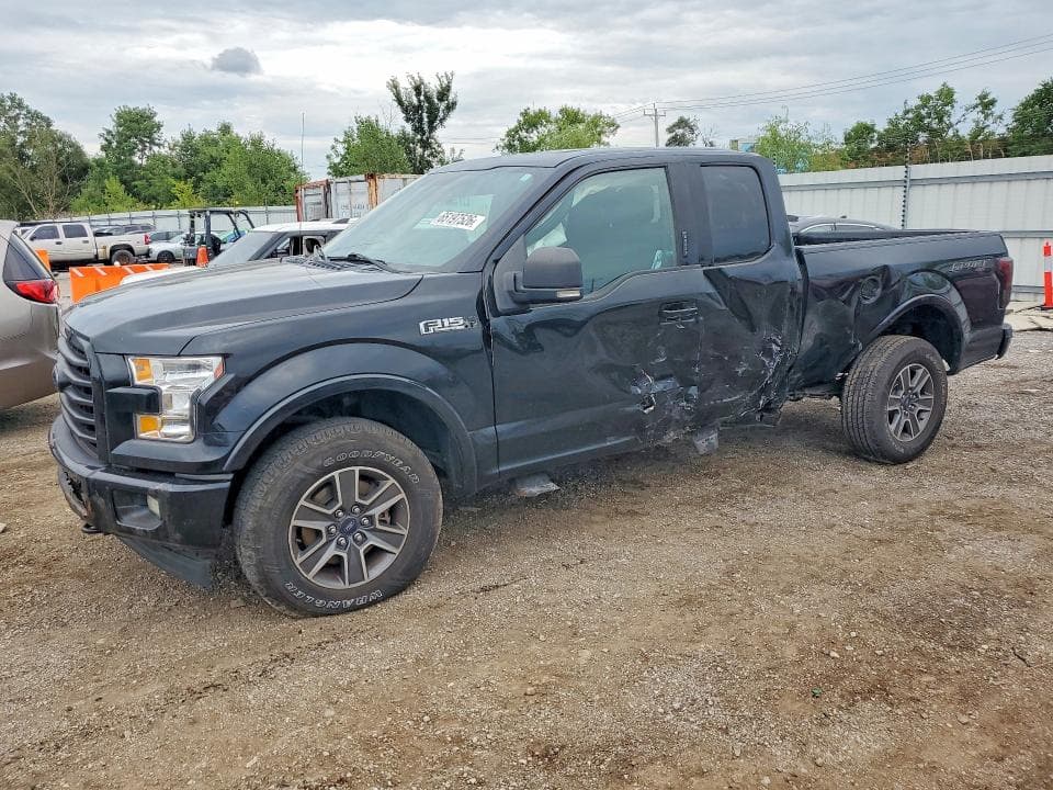 2017 FORD F150 SUPER CAB