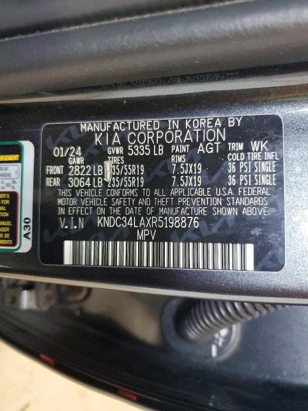 2024 KIA EV6 WIND 12
