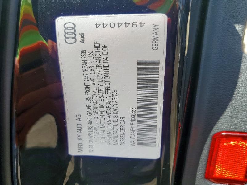 2024 AUDI A4 PREMIUM 45 13
