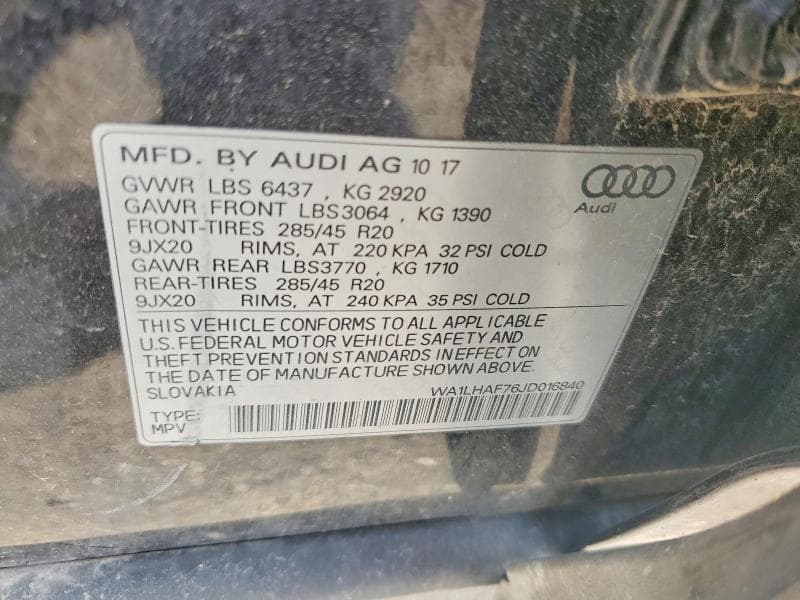 2018 AUDI Q7 PREMIUM PLUS 13