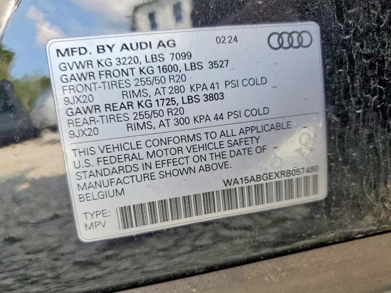 2024 AUDI Q8 E-TRON PREMIUM PLUS 13