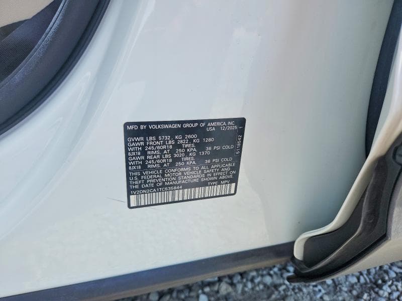 2026 VOLKSWAGEN ATLAS SE 13