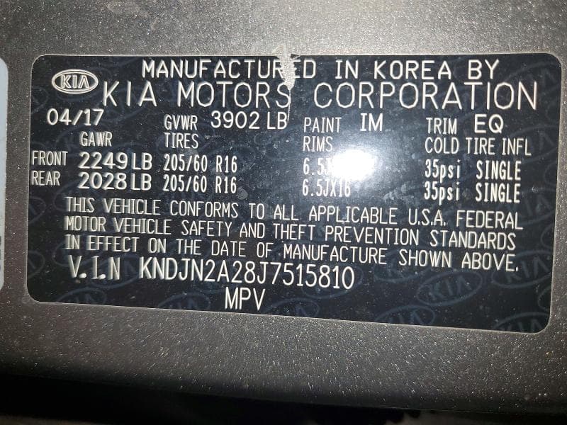 2018 KIA SOUL BASE 13