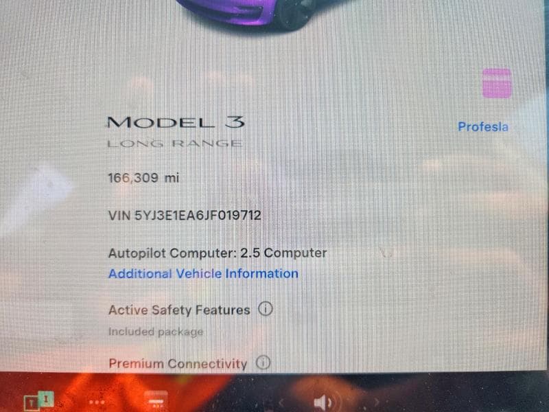 2018 TESLA MODEL 3 9