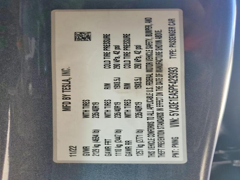 2023 TESLA MODEL 3 13