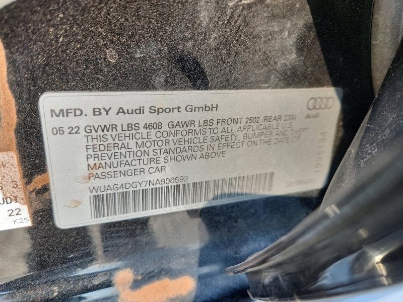 2022 AUDI RS3 13
