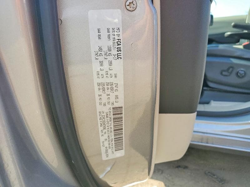2017 CHRYSLER PACIFICA TOURING L 13