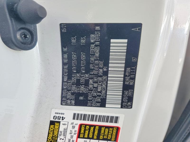 2021 TOYOTA SIENNA XLE 13