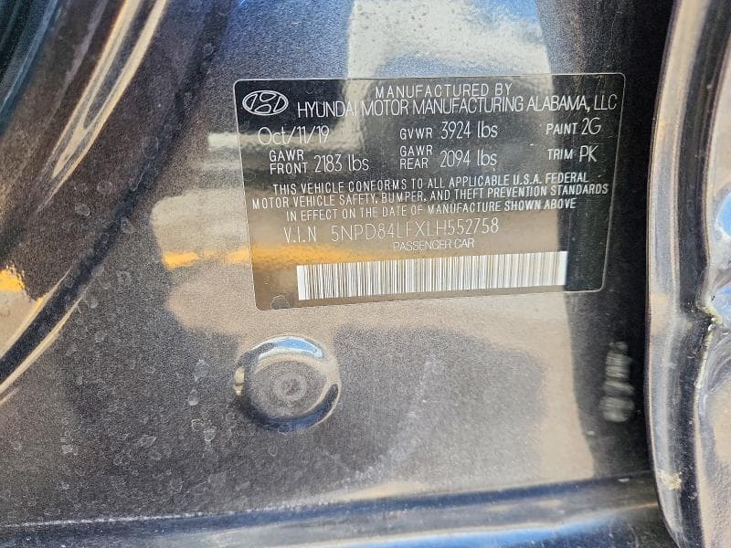 2020 HYUNDAI ELANTRA VALUE EDITION 12