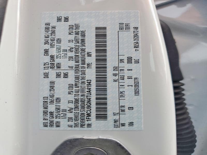 2026 FORD ESCAPE ACTIVE 13