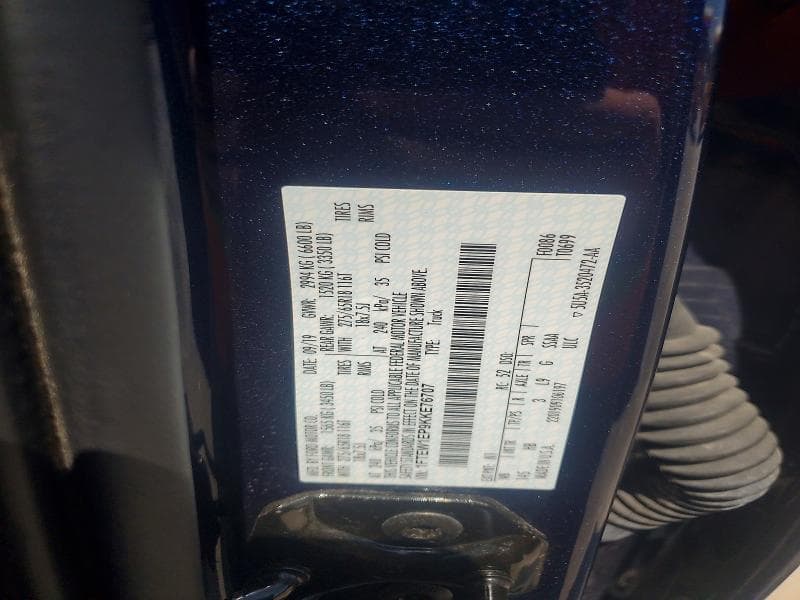 2019 FORD F150 SUPERCREW 12