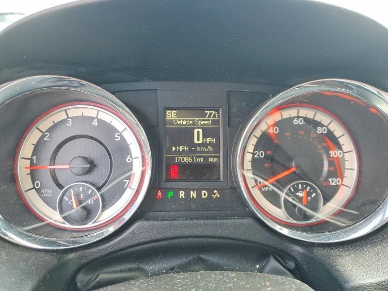 2017 DODGE GRAND CARAVAN GT 9