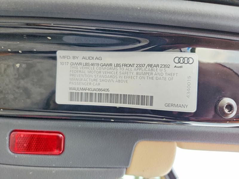 2018 AUDI A4 PREMIUM PLUS 13