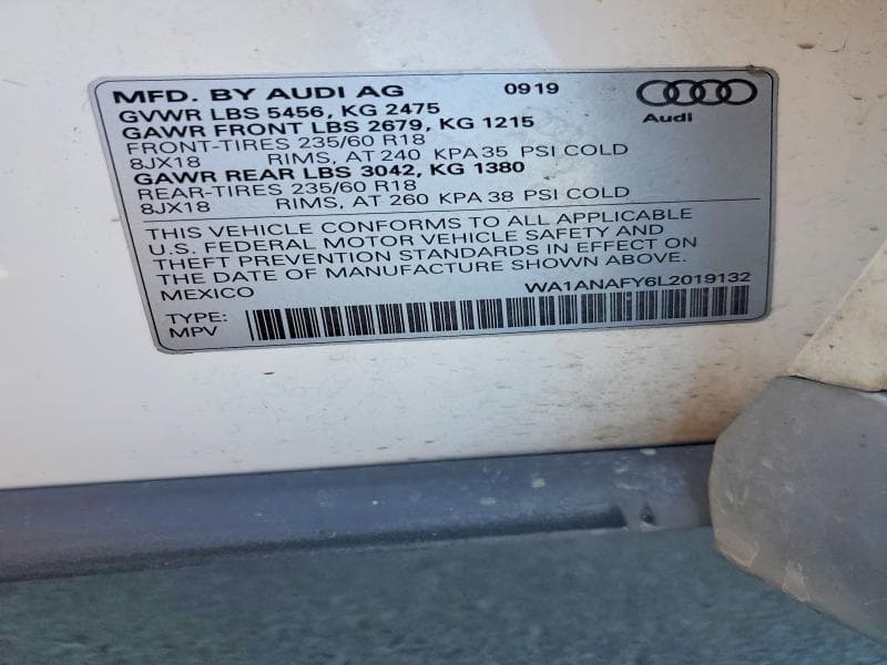 2020 AUDI Q5 PREMIUM 14
