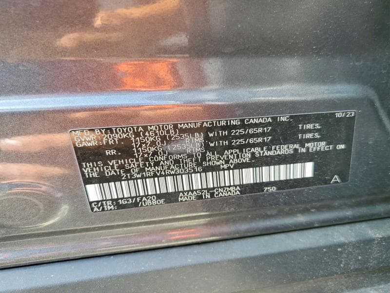 2024 TOYOTA RAV4 XLE 12