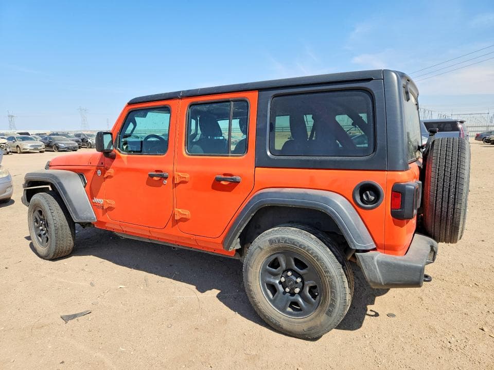 2018 JEEP WRANGLER UNLIMITED SPORT 2