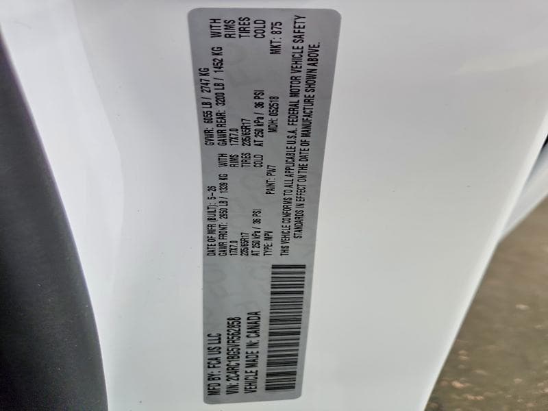 2027 CHRYSLER PACIFICA SELECT 13