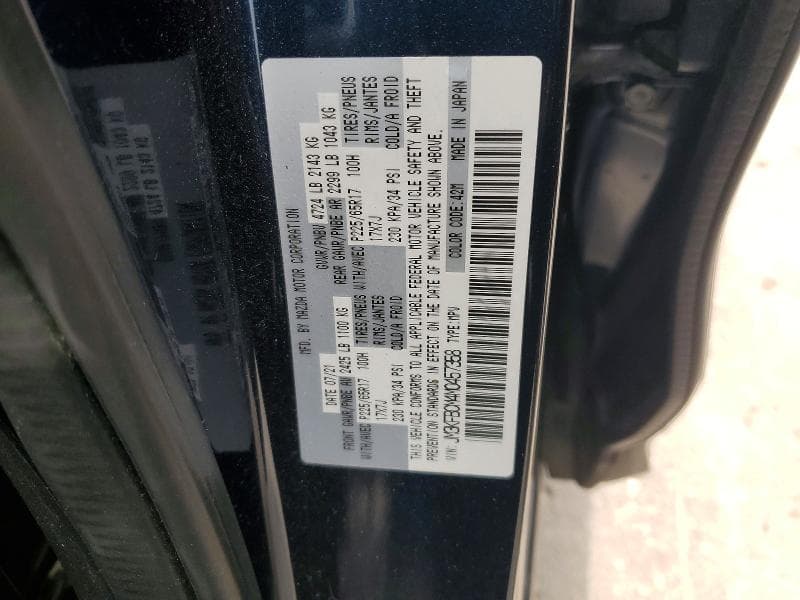 2021 MAZDA CX-5 TOURING 13